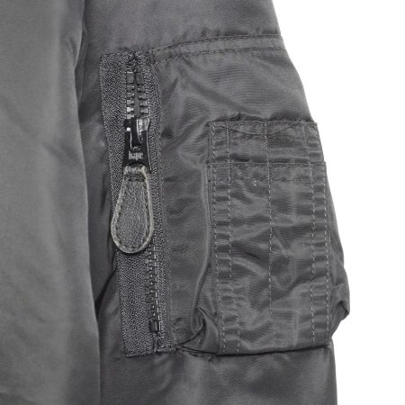 (L) Bomber Bape Basic Ma-1 / Authentic - Hình ảnh 4