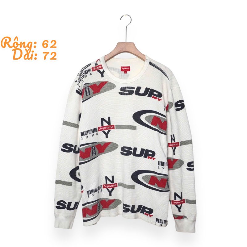 (L+) Jersey Knit Supreme NY Waffle Thermal / Authentic