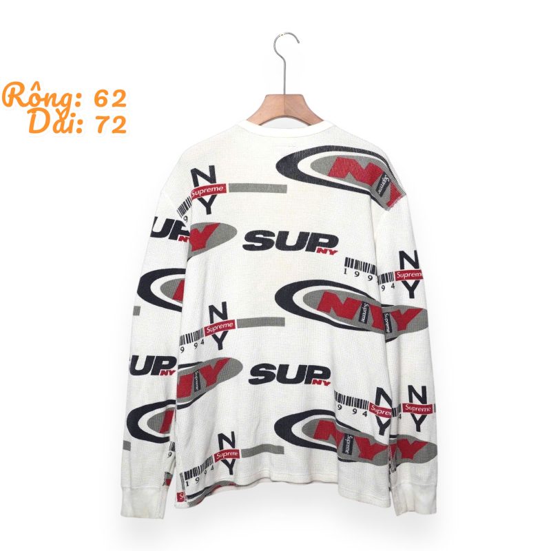 (L+) Jersey Knit Supreme NY Waffle Thermal / Authentic - Hình ảnh 2