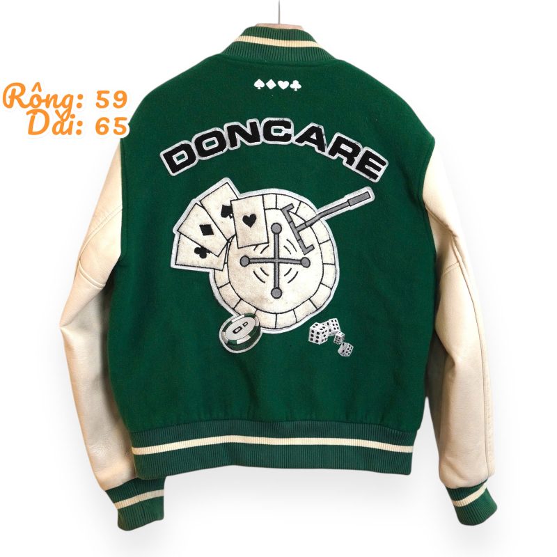 (L+) A Few God Kids Doncare Varsity Poker / Authentic - Hình ảnh 2