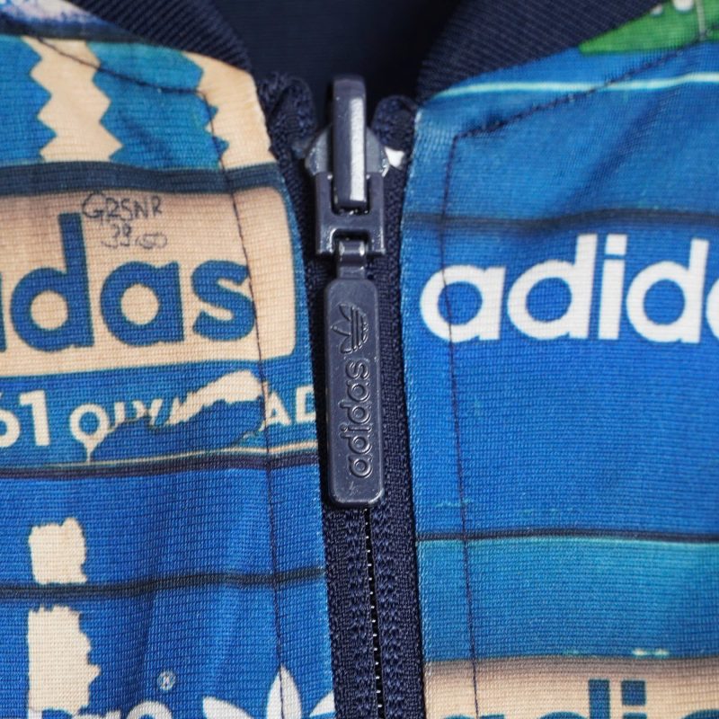 (L) Bomber Adidas Reversible Stripes / Authentic - Hình ảnh 5