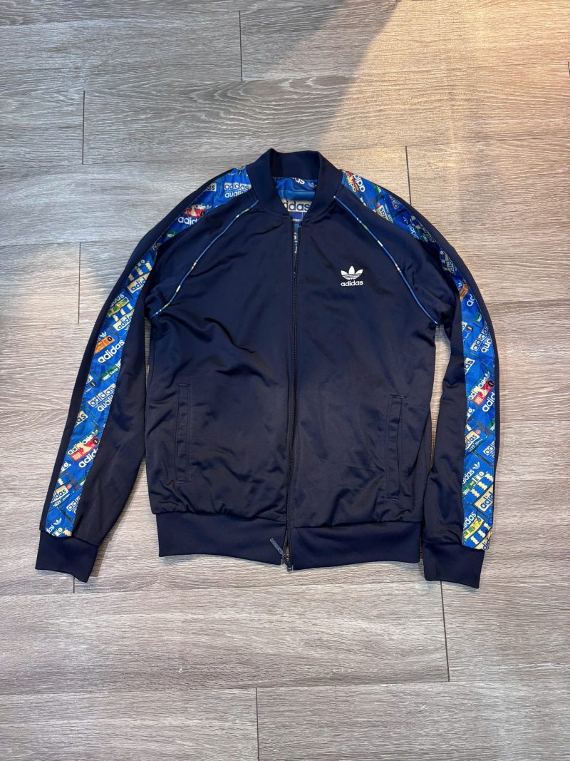 (L) Bomber Adidas Reversible Stripes / Authentic - Hình ảnh 3