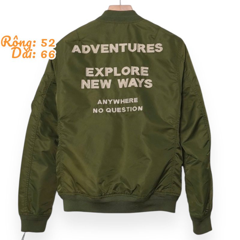 (M) Zara Bomber Ma-1 / Authentic - Hình ảnh 2