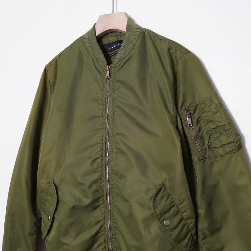 (M) Zara Bomber Ma-1 / Authentic - Hình ảnh 10