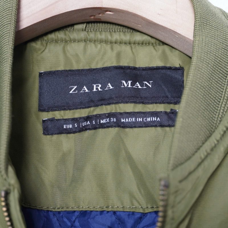 (M) Zara Bomber Ma-1 / Authentic - Hình ảnh 5