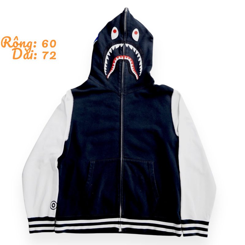 (XL) Bape Shark Hoodie Fullzip  / Authentic