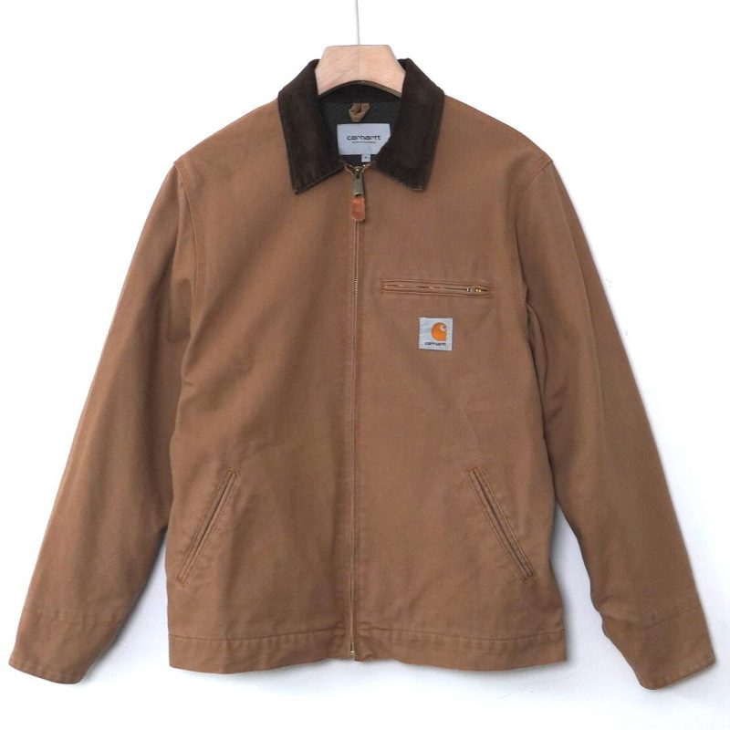 (L) Carhartt DETROIT HAMILTON BRN Rinsed / Authentic