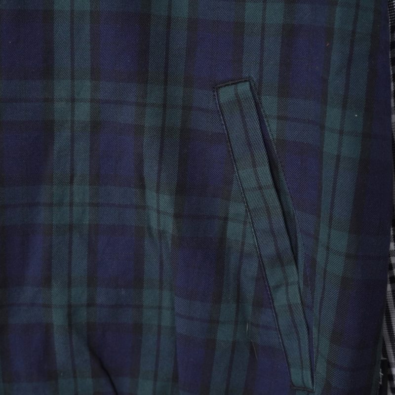 (L) Stussy Mixed Plaid Bomber / Authentic - Hình ảnh 6