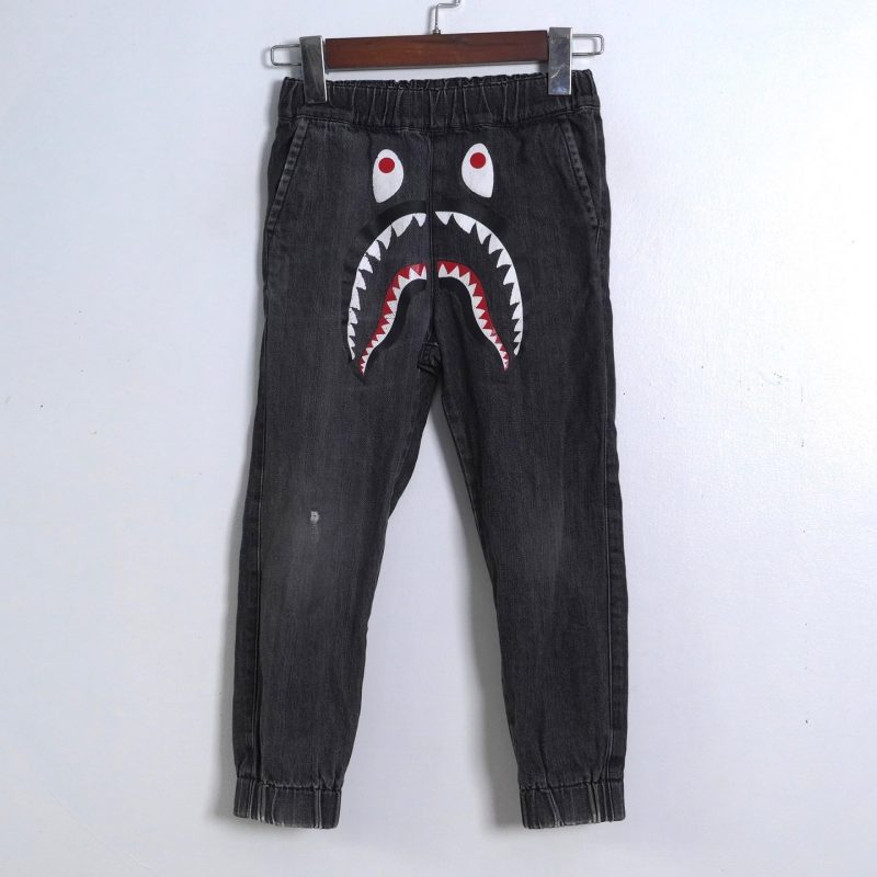 (KID-120) Bape Denim Shark / Authentic