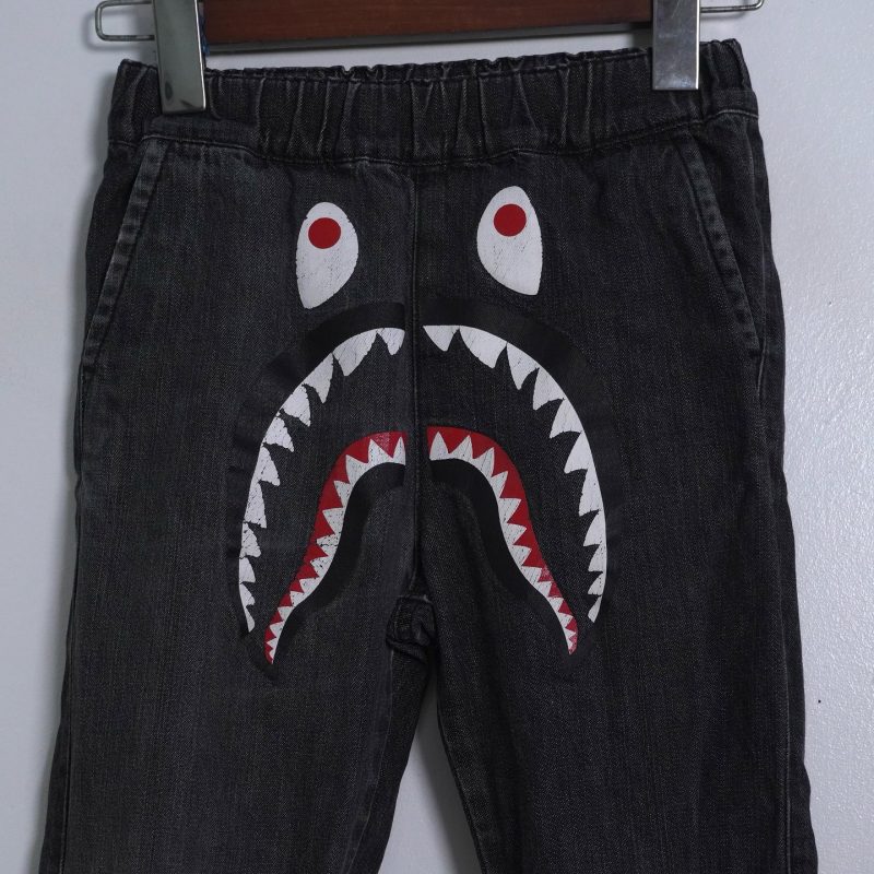 (KID-120) Bape Denim Shark / Authentic - Hình ảnh 3