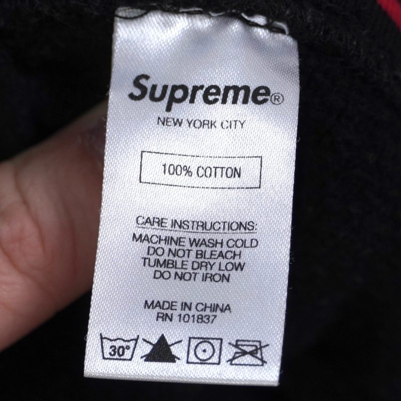 (L) Hoodie Supreme Script / Authentic - Hình ảnh 6