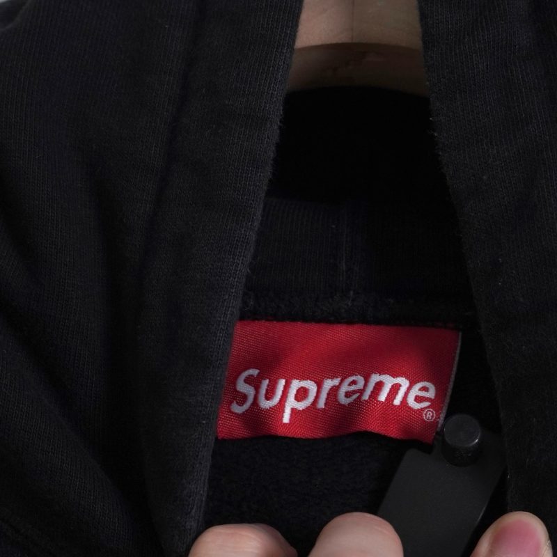 (L) Hoodie Supreme Script / Authentic - Hình ảnh 5