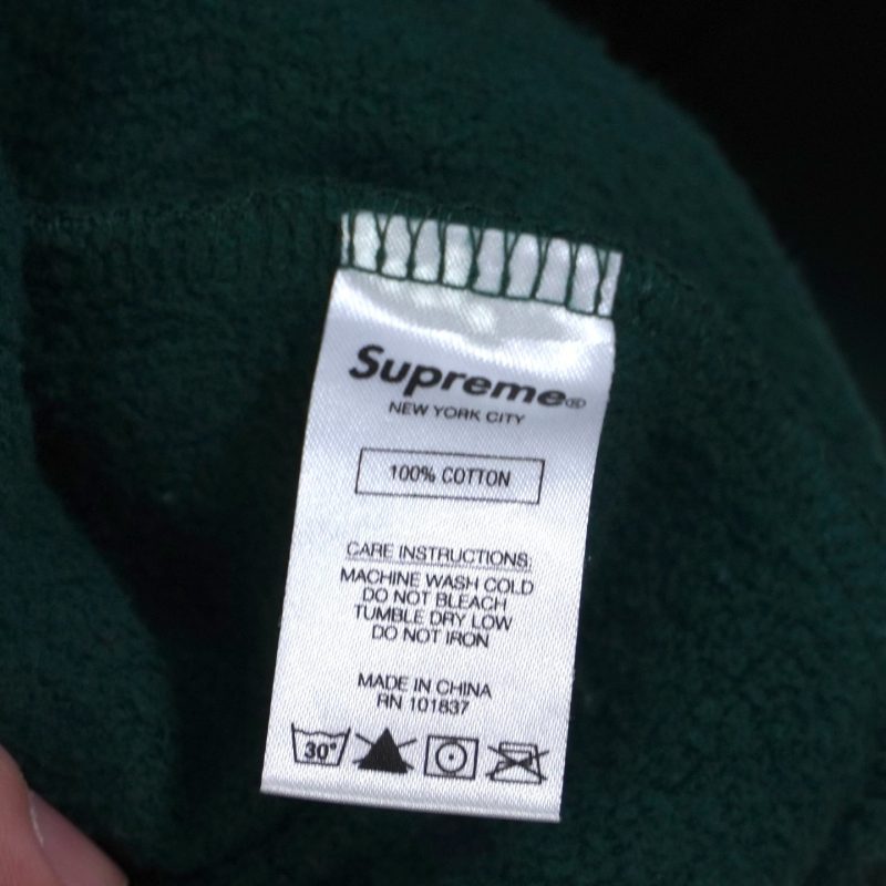 (L) Supreme Hoodie Script / Authentic - Hình ảnh 10