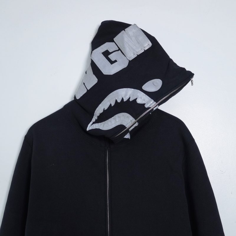 (XL) Bape Shark Black / Authentic - Hình ảnh 10