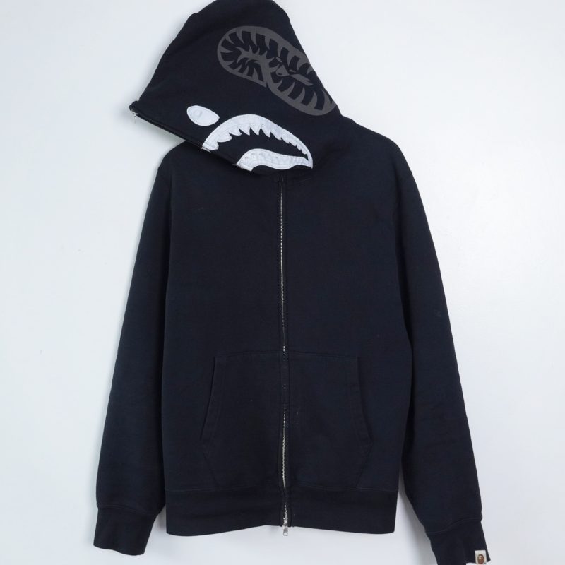 (XL) Bape Shark Black / Authentic - Hình ảnh 5