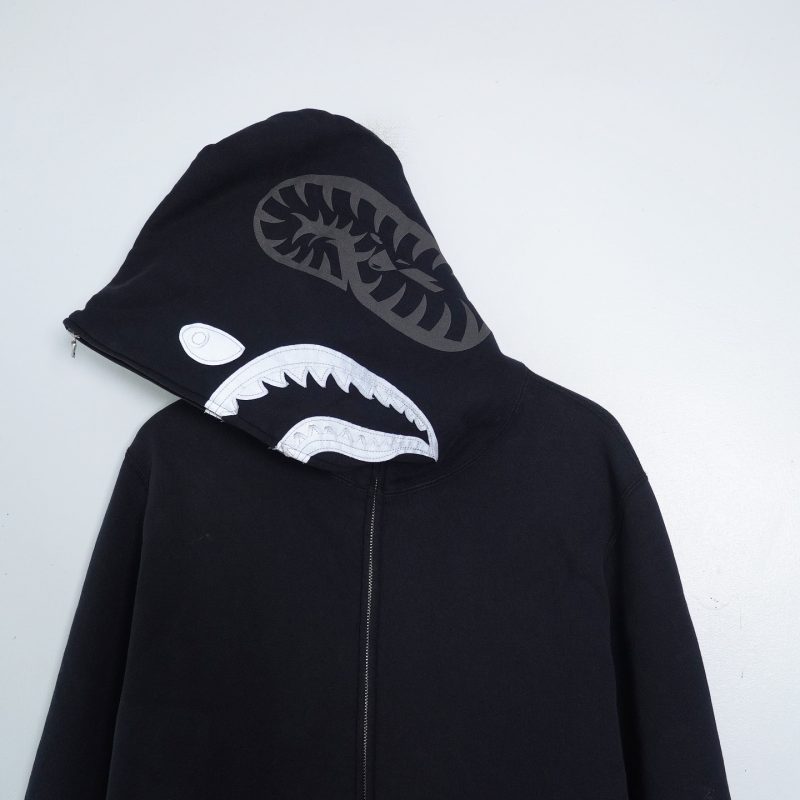 (XL) Bape Shark Black / Authentic - Hình ảnh 2