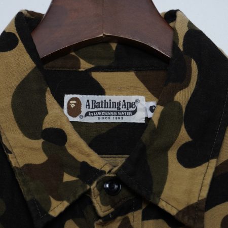 (M) Bape 1St Camo Lukewarm Water / Authentic - Hình ảnh 5