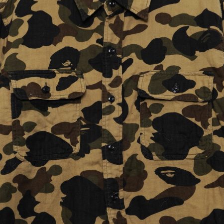 (M) Bape 1St Camo Lukewarm Water / Authentic - Hình ảnh 3