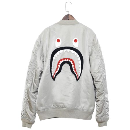 (L) Bomber Bape MA-1/ Authentic - Hình ảnh 8