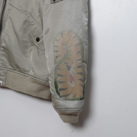 (L) Bomber Bape MA-1/ Authentic - Hình ảnh 7
