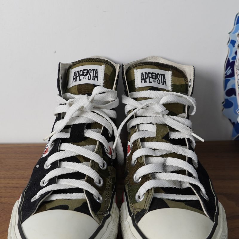 (42,5) Bape Apesta Shark Canvas Hi/ Authentic - Hình ảnh 8