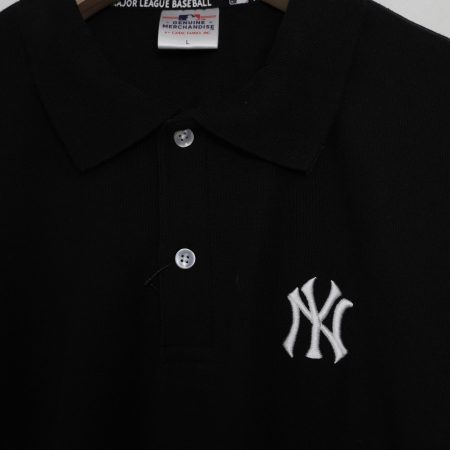 (L) Polo MLB New York Yankees Black New - Hình ảnh 3