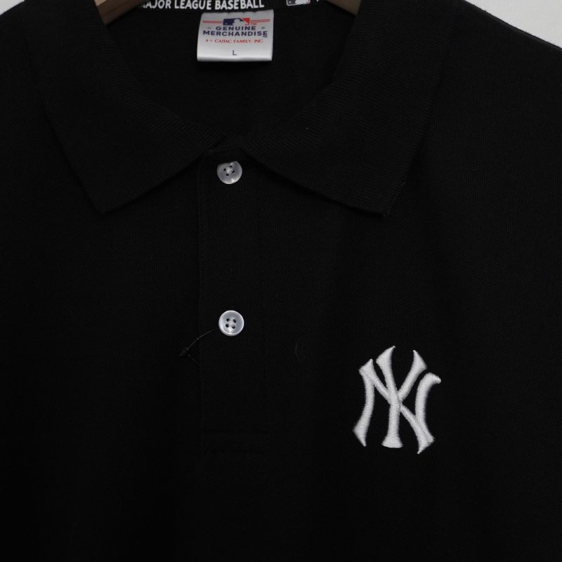 (L) Polo MLB New York Yankees Black New - Hình ảnh 3