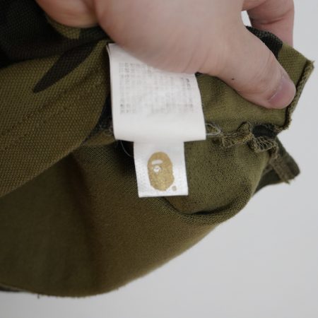 (L) ABathing Ape shark Polo camo - Hình ảnh 6