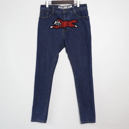 (32) Denim BBC IceCream Running Dog /9.5
