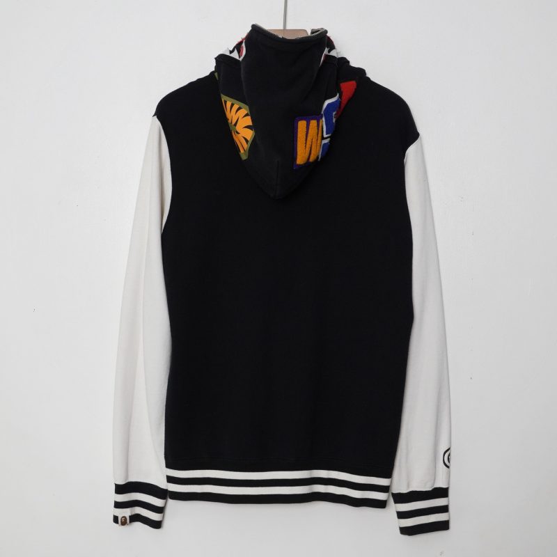 Bape Shack Hoodie Varsity Jacket - Hình ảnh 2