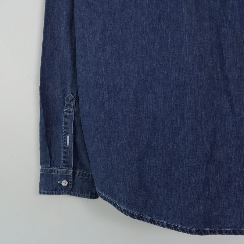 Kenzo Tiger Logo Washed Denim Shirt Vintager - Hình ảnh 9