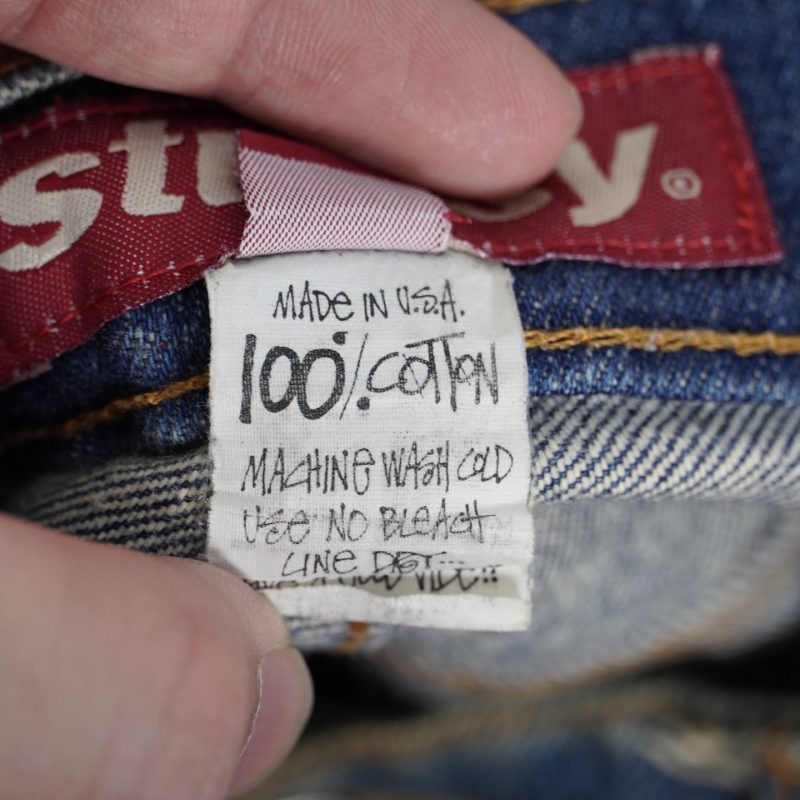 PANT VINTAGE STUSSY màu vintage - Hình ảnh 7