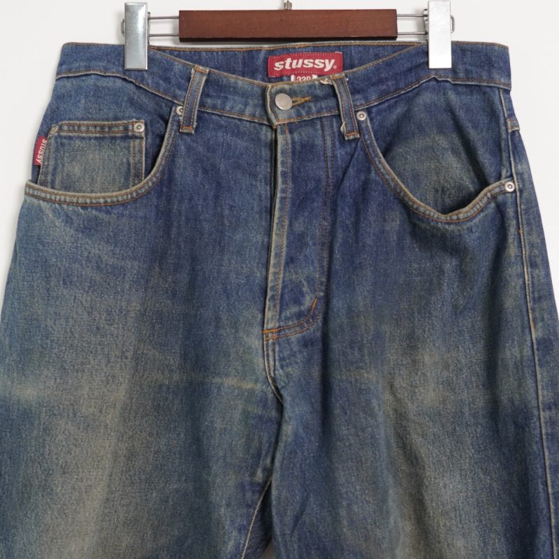 PANT VINTAGE STUSSY màu vintage - Hình ảnh 2