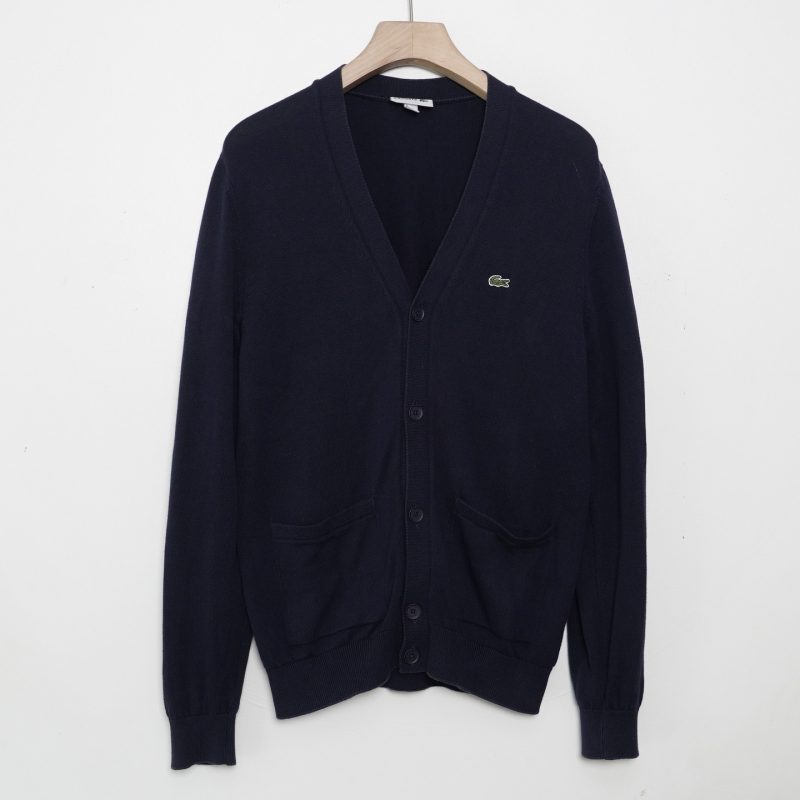 ✅ Áo len Cardigan Lacoste.
