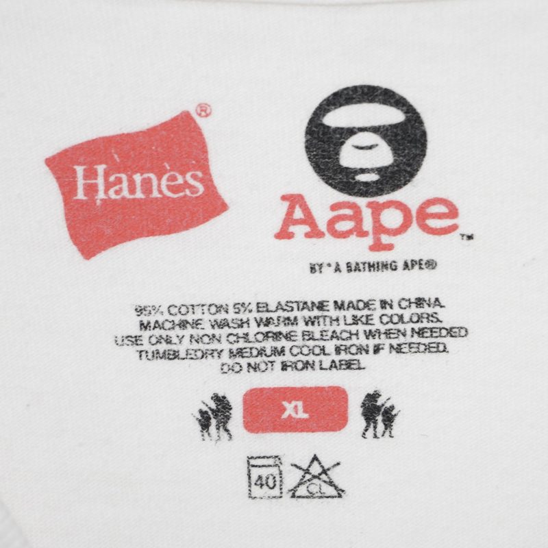 ✅ Tee A BATHING APE Hanès. - Hình ảnh 3