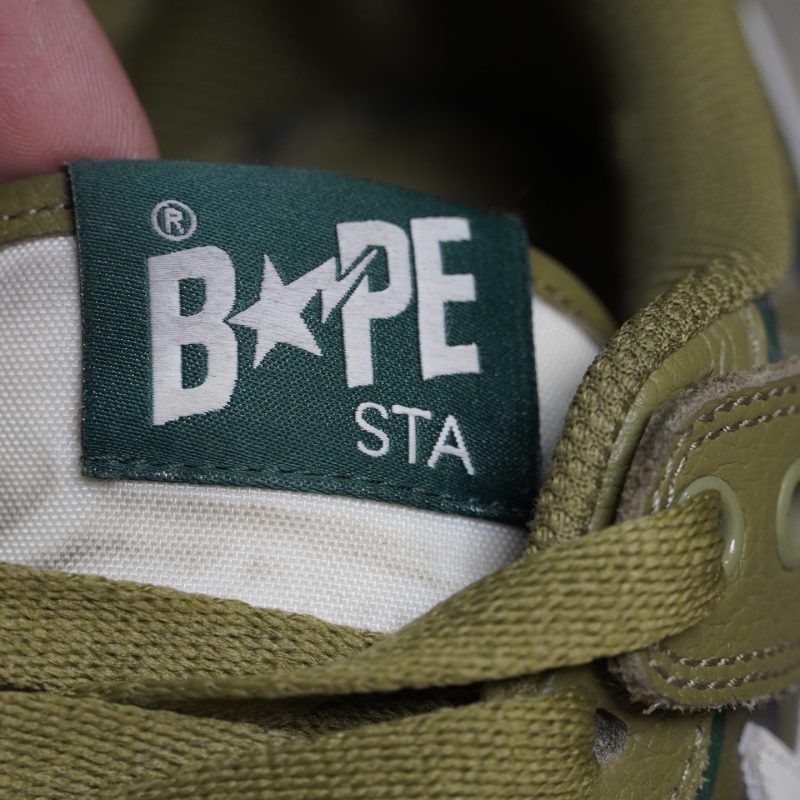 ✅ A BATHING APE SK8 Sta Olive Drab Green Camo. - Ảnh 6