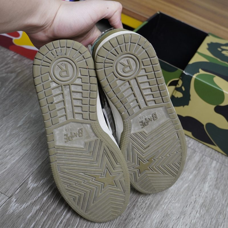 ✅ A BATHING APE SK8 Sta Olive Drab Green Camo. - Ảnh 10