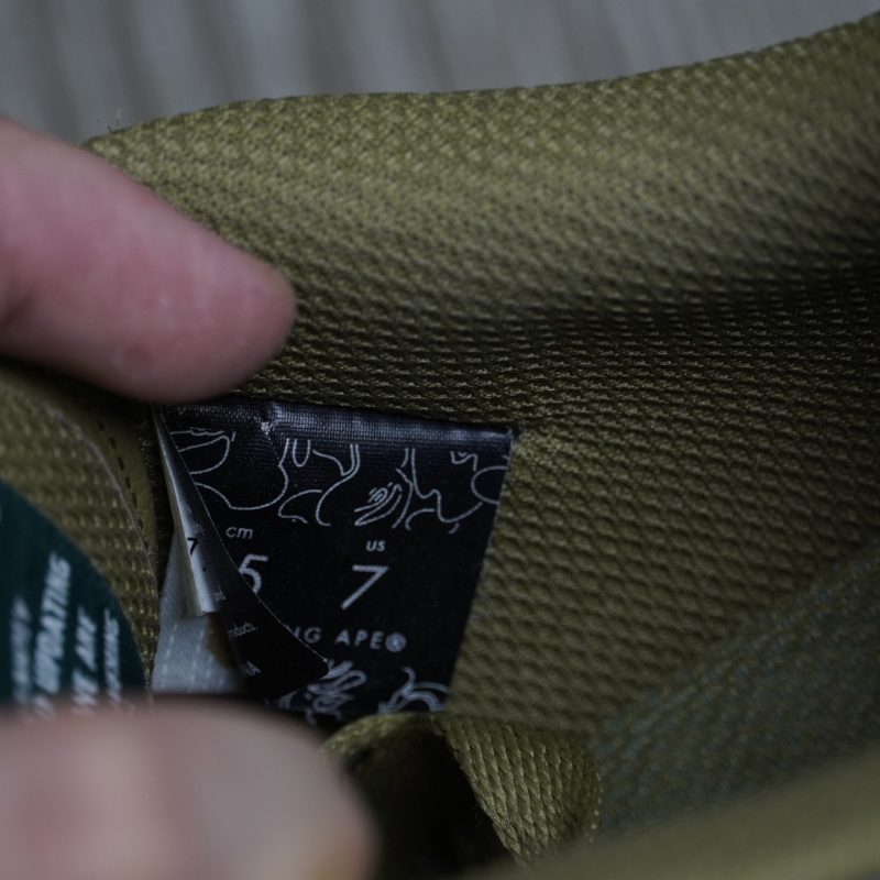 ✅ A BATHING APE SK8 Sta Olive Drab Green Camo. - Ảnh 8