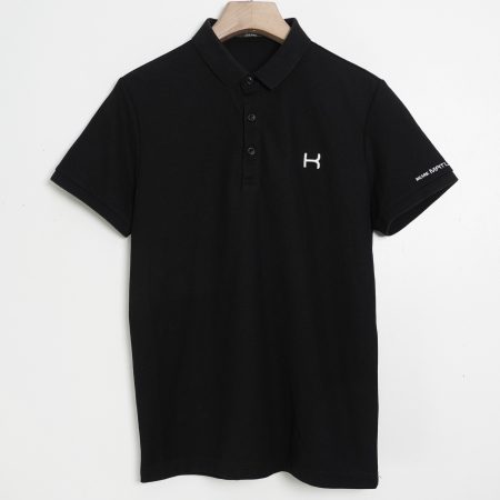 ✅ Polo Black Basic,