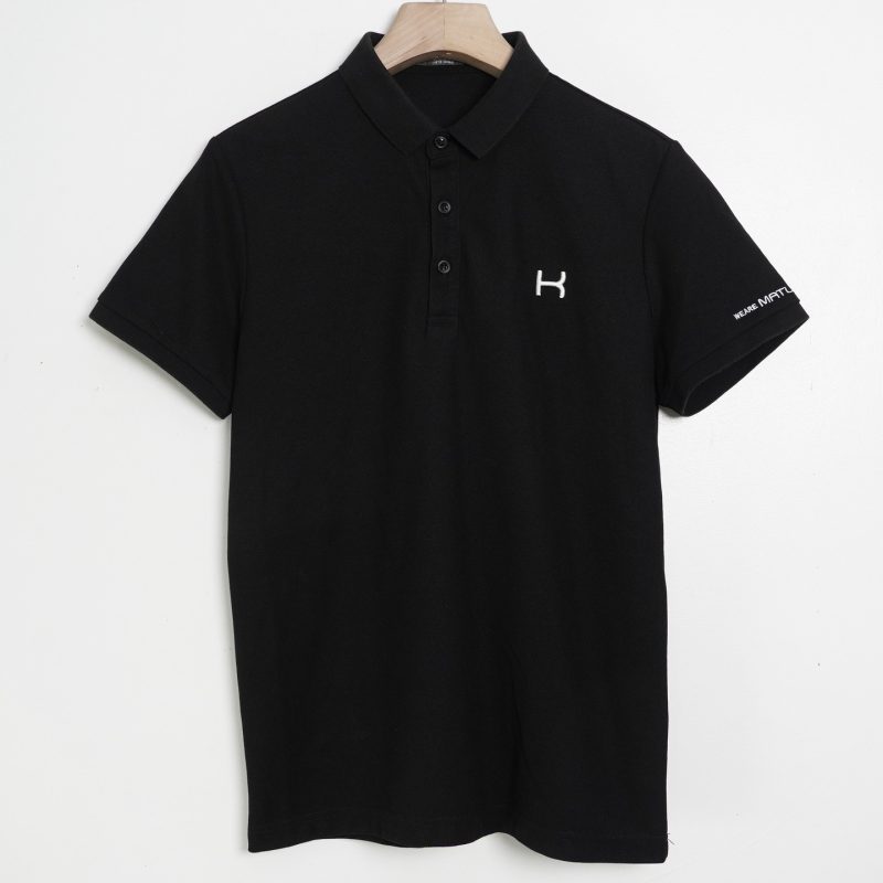 ✅ Polo Black Basic,