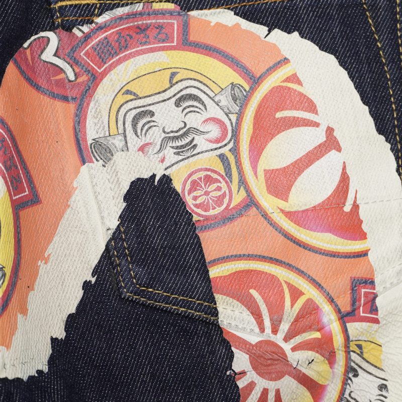 ✅ Evisu Daicock Raw Denim, - Ảnh 9