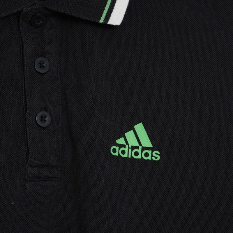 ✅ Polo adidas viền xanh - Ảnh 3
