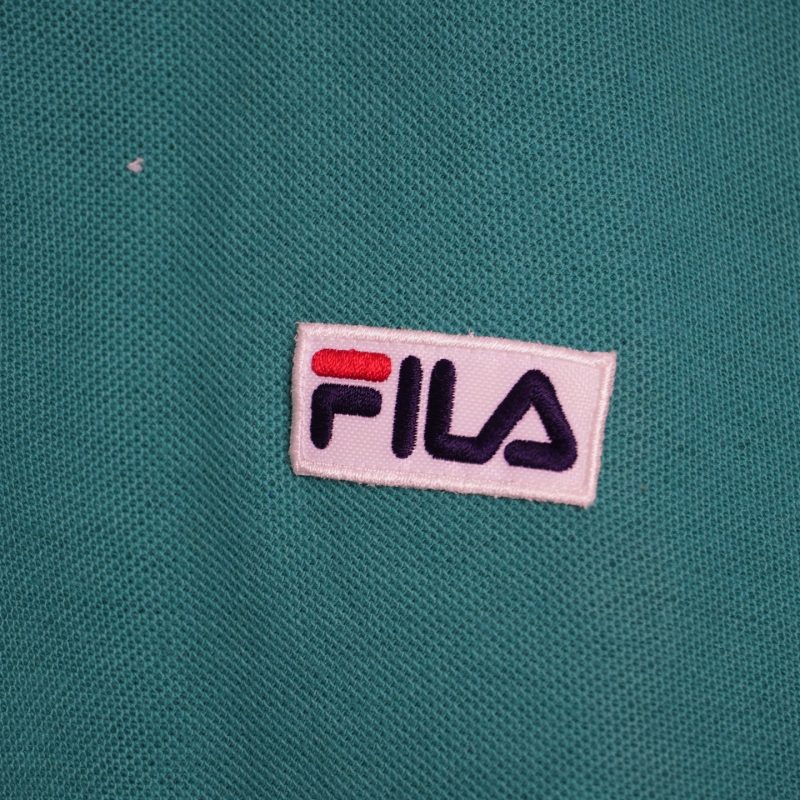 ✅ Polo Fila Burford, màu xanh vintage cực mới nha ae. - Ảnh 3