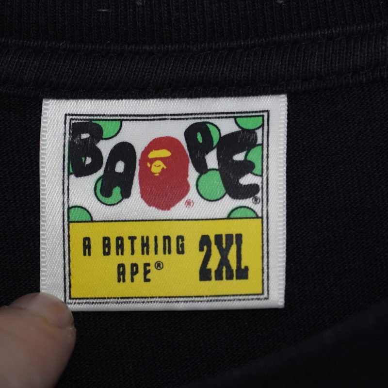✅ Bape Big Head Milo Camo, hồng đẹp hơi crack chút r ạ. - Ảnh 6
