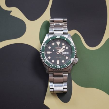 ✅ Đồng hồ: Seiko 5 sport Green Automatic