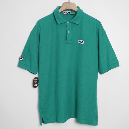 ✅ Polo Fila Burford, màu xanh vintage cực mới nha ae.