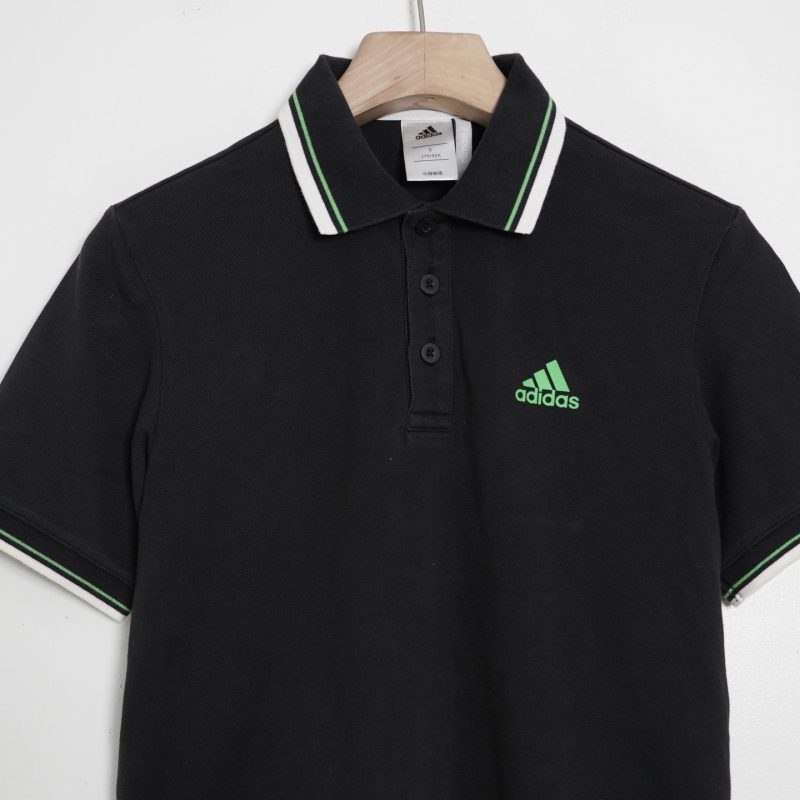 ✅ Polo adidas viền xanh - Ảnh 2