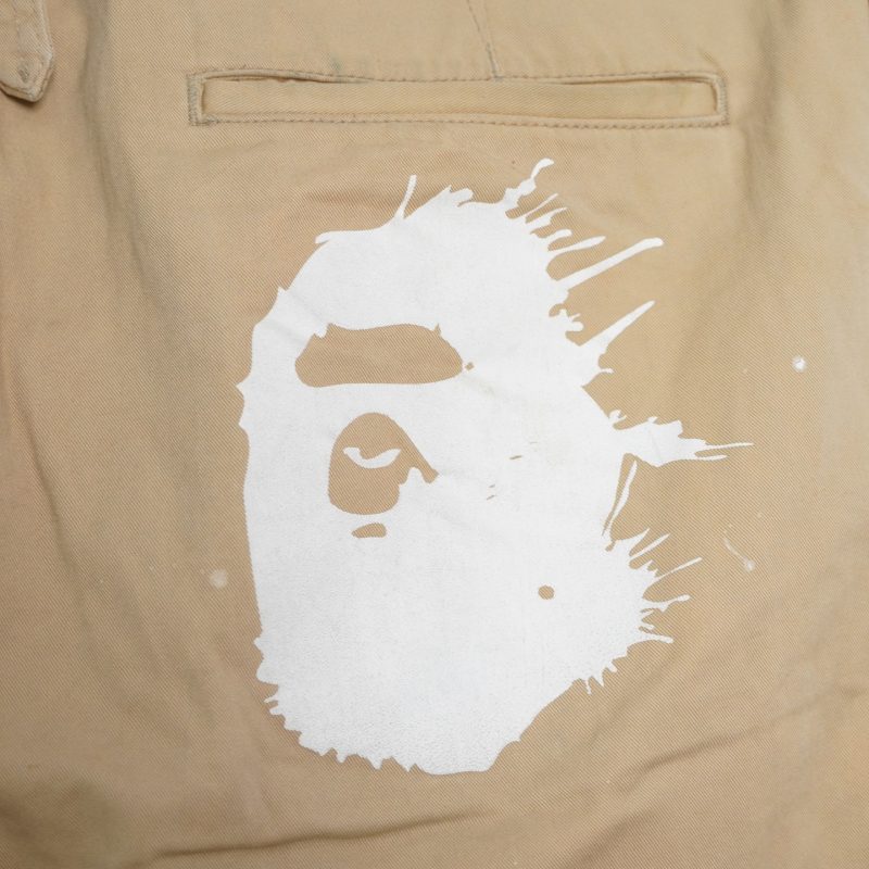 ✅ Bape Ape Head Paint Splatter Pant - Ảnh 8