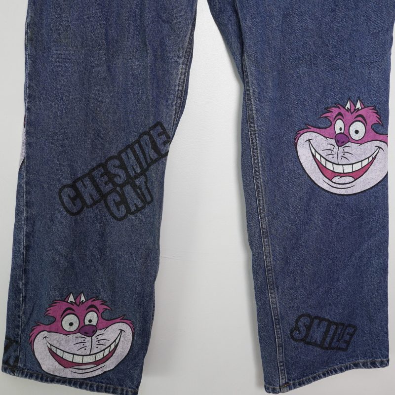 ✅ Baggy Cheshire Cat x H&M. Quần dáng ống baggy rất to đẹp. - Ảnh 4