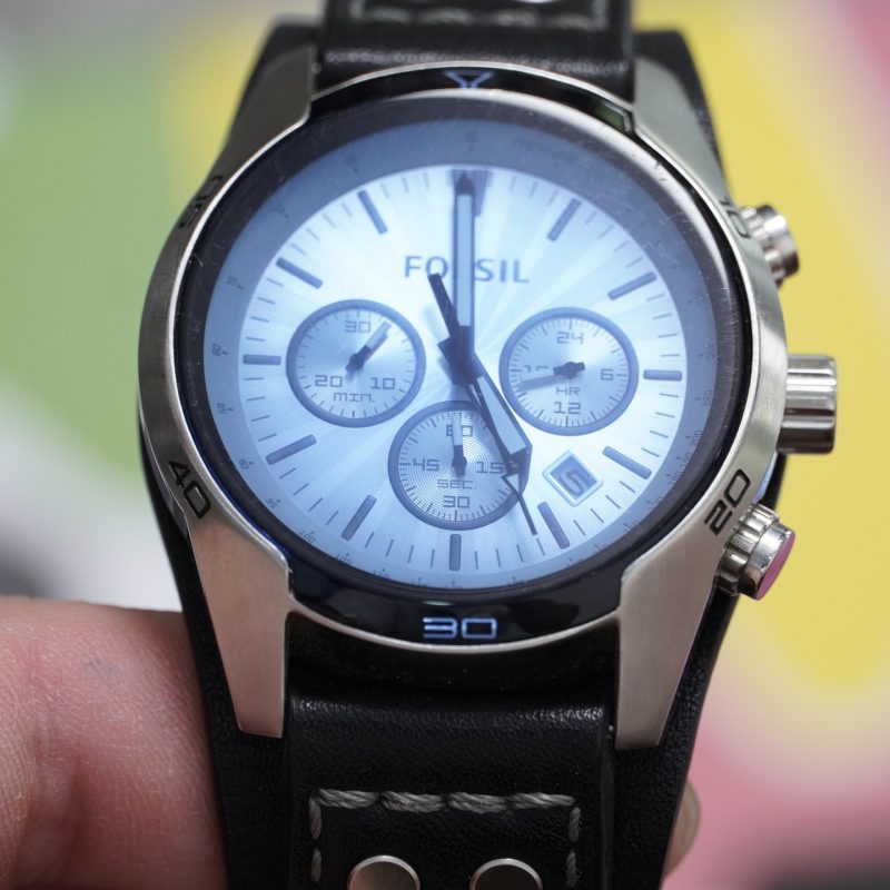 ✅ Fossil Chronograph Watch Full box , máy nhật dây da real trông cực khoẻ và thời trang. - Ảnh 6